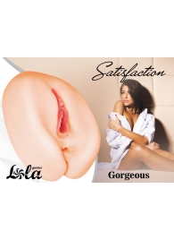 Мастурбатор с 2 тоннелями Satisfaction Gorgeous - Lola Games - в Черкесске купить с доставкой