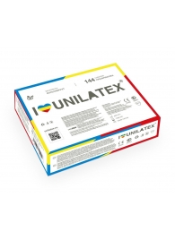 Разноцветные ароматизированные презервативы Unilatex Multifruits - 144 шт. - Unilatex - купить с доставкой в Черкесске