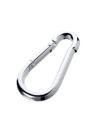 Серебристый карабин TOYFA Metal - ToyFa - купить с доставкой в Черкесске