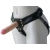 Черный пояс-трусики с двумя насадками  Экзотик-Linda  - 15,5 и 10,5 см. - LOVETOY (А-Полимер) - купить с доставкой в Черкесске