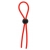 Красное эрекционное лассо с одной бусиной-утяжкой STRETCHY THIN LASSO - Dream Toys - в Черкесске купить с доставкой