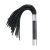 Черная плеть Easytoys Flogger With Metal Grip - 38 см. - Easy toys - купить с доставкой в Черкесске