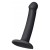 Черный фаллос на присоске Silicone Bendable Dildo S - 17 см. - Strap-on-me - купить с доставкой в Черкесске