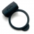 Темно-серое эрекционное кольцо Vibrating Love Ring с вибрацией - Fifty Shades of Grey - в Черкесске купить с доставкой