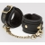 Черные наручники Bound to You Faux Leather Wrist Cuffs - Fifty Shades of Grey - купить с доставкой в Черкесске