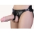 Гигантский фаллоимитатор на присоске в комплекте с трусиками - 26 см. - LOVETOY (А-Полимер) - купить с доставкой в Черкесске
