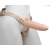 Телесный фаллопротез MEN STYLE с анальным стимулятором - 17,5 см. - LOVETOY (А-Полимер) - купить с доставкой в Черкесске