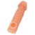 Телесная закрытая насадка с шершавой головкой Cock Sleeve Size M - 15,6 см. - KOKOS - в Черкесске купить с доставкой