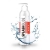 Возбуждающий гель-лубрикант SPLASHGLIDE HOT STIMULATIVE - 330 мл. - Splashglide - купить с доставкой в Черкесске