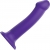 Фиолетовый фаллоимитатор-насадка Strap-On-Me Dildo Dual Density size L - 19 см. - Strap-on-me - купить с доставкой в Черкесске
