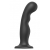 Черная насадка Strap-On-Me Dildo Plug P G size XXL - Strap-on-me - купить с доставкой в Черкесске