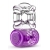 Фиолетовое эрекционное виброкольцо One Night Stand Vibrating C-Ring - Blush Novelties - в Черкесске купить с доставкой