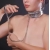 Серебристый ошейник из искусственной кожи - Sitabella - купить с доставкой в Черкесске