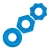 Комплект из трех голубых колец для эрекции 3-Pack Nuts   Bolts Stretch Cock Ring Set - BlueLine - в Черкесске купить с доставкой