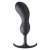 Черный массажер простаты с утяжелителями Premium Silicone Weighted Prostate Plug XL - 20,8 см. - XR Brands - в Черкесске купить с доставкой