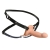 Телесный полый страпон 2  Erection 28X Smooth Vibrating Silicone Penis Sheath - 16 см. - XR Brands - купить с доставкой в Черкесске
