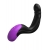 Черно-фиолетовый вибромассажёр простаты Hyper-Pulse P-Spot Massager - Pipedream - в Черкесске купить с доставкой