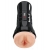 Телесный мастурбатор-вагина в черной колбе Super Luscious Lips XXL - Pipedream - в Черкесске купить с доставкой