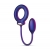 Фиолетовое эрекционное виброкольцо с анальным шариком Eclipse - ONE DC B.V. - в Черкесске купить с доставкой