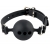 Силиконовый кляп-шар с отверстиями для дыхания Silicone Breathable Ball Gag Small - Pipedream - купить с доставкой в Черкесске