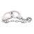 Наручники из металла с длинной цепочкой CHROME HANDCUFFS METAL HANDCUFFS W. KEY - NMC - купить с доставкой в Черкесске