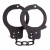 Чёрные наручники из листового металла BONDX METAL CUFFS BLACK - Dream Toys - купить с доставкой в Черкесске