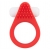 Красное эрекционное кольцо LIT-UP SILICONE STIMU RING 1 RED - Dream Toys - в Черкесске купить с доставкой