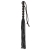 Чёрная мини-плеть из резины Rubber Mini Whip - 22 см. - Blush Novelties - купить с доставкой в Черкесске