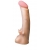 Телесная насадка REAL Standard с усиками на основании - 19 см. - LOVETOY (А-Полимер) - купить с доставкой в Черкесске