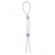 Прозрачное эрекционное кольцо-лассо SILICONE LASSO COCK RING DUAL BEADS - NMC - в Черкесске купить с доставкой