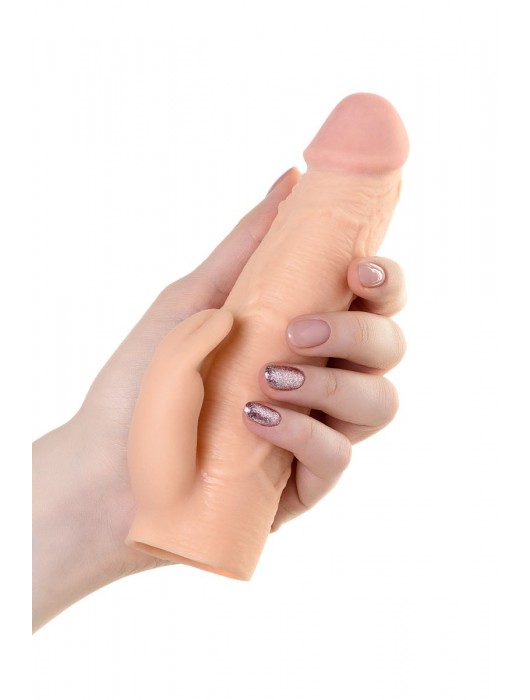 Телесная насадка Toyfa XLover для увеличения размера - 16,8 см. - ToyFa - в Черкесске купить с доставкой