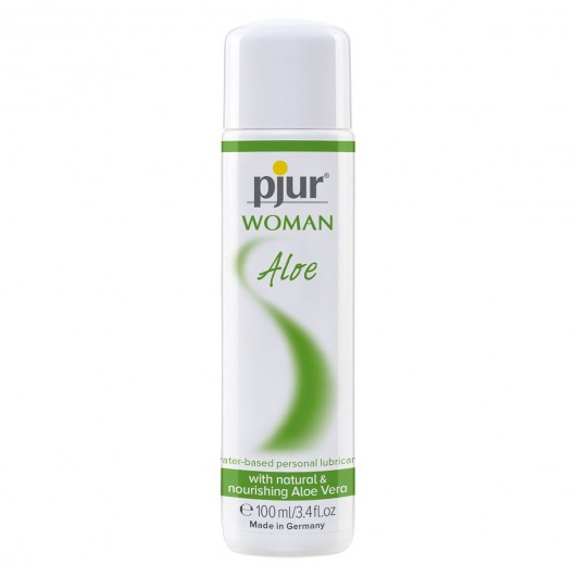 Лубрикант на водной основе pjur WOMAN Aloe - 100 мл. - Pjur - купить с доставкой в Черкесске