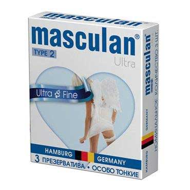 Ультратонкие презервативы Masculan Ultra Fine с обильной смазкой - 3 шт. - Masculan - купить с доставкой в Черкесске