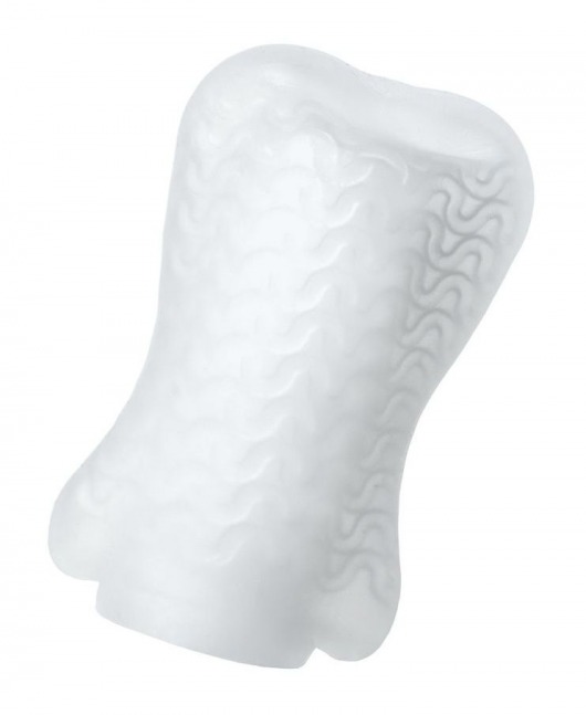 Белый мастурбатор A-Toys Pocket Wavy - A-toys - в Черкесске купить с доставкой