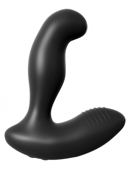 Черный массажер простаты Electro Stim Prostate Vibe с электростимуляцией - 13,3 см. - Pipedream - купить с доставкой в Черкесске