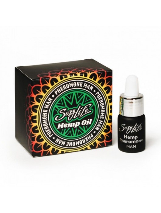 Мужские духи с феромонами Sexy Life HEMPOIL man - 5 мл. -  - Магазин феромонов в Черкесске