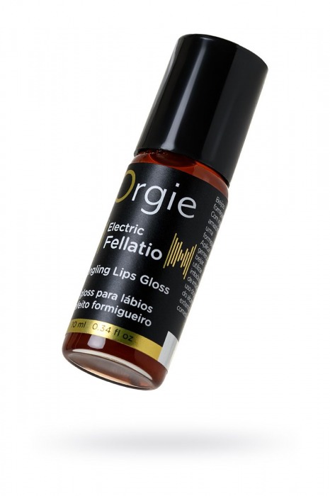 Блеск для губ с виброэффектом Orgie Sexy Vibe Electric Fellatio - 10 мл. -  - Магазин феромонов в Черкесске