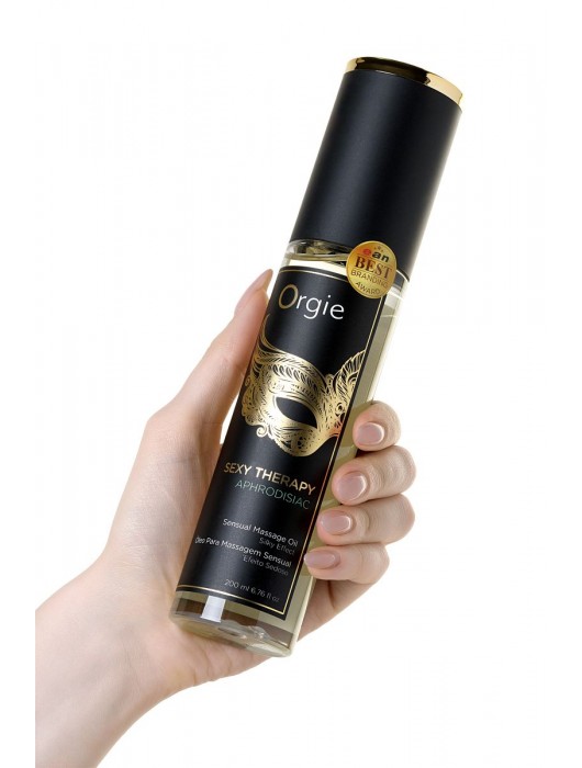 Минеральное массажное масло Orgie Sexy Therapy Afrodisiac - 200 мл. - ORGIE - купить с доставкой в Черкесске