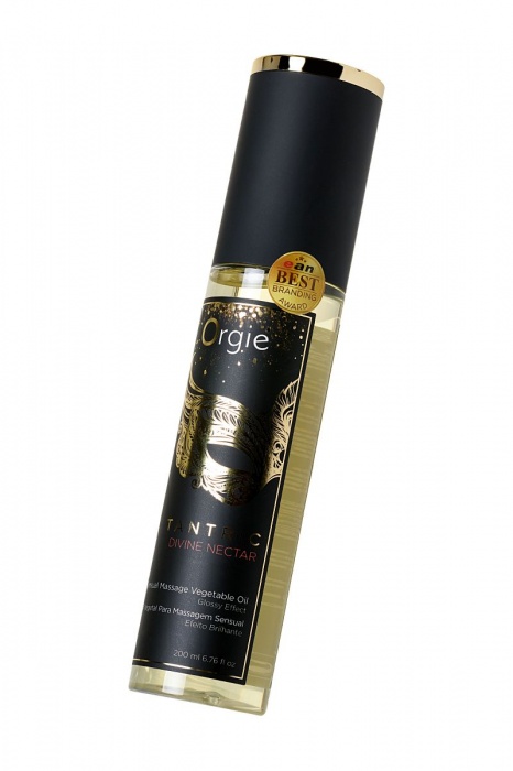 Растительное массажное масло Orgie Tantric Divine Nectar - 200 мл. - ORGIE - купить с доставкой в Черкесске