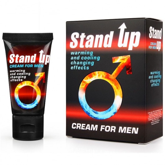 Возбуждающий крем для мужчин Stand Up - 25 гр. - Биоритм - купить с доставкой в Черкесске