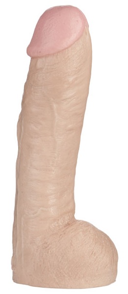 Огромная насадка-реалистик Vac-U-Lock Realistic Hung - 31,7 см. - Doc Johnson - купить с доставкой в Черкесске