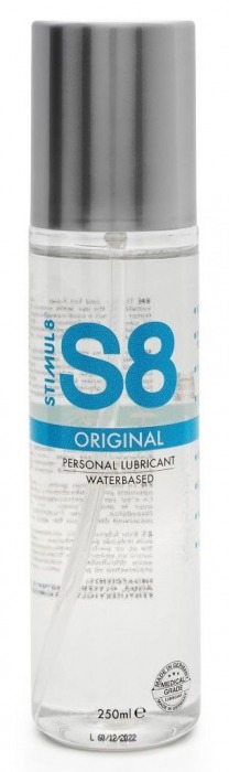Универсальный лубрикант на водной основе S8 Original Lubricant - 250 мл. - Stimul8 - купить с доставкой в Черкесске