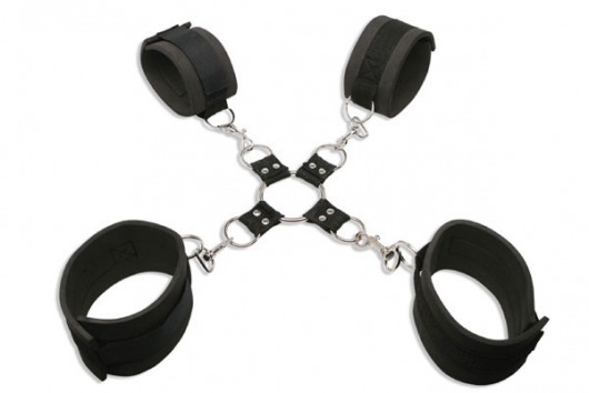 Наручники и наножники с фиксацией Extreme Hog-Tie Kit - Pipedream - купить с доставкой в Черкесске