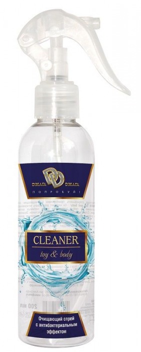 Очищающий спрей CLEANER toy and body - 200 мл. - БиоМед - купить с доставкой в Черкесске