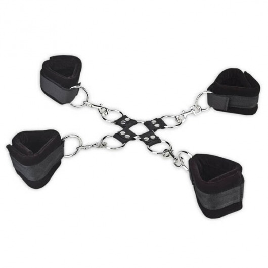 Комплект для сковывания из 5 предметов - Lux Fetish - купить с доставкой в Черкесске