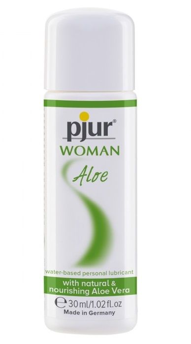 Лубрикант на водной основе pjur WOMAN Aloe - 30 мл. - Pjur - купить с доставкой в Черкесске