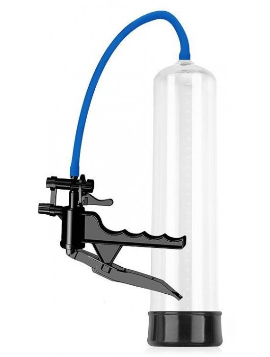 Прозрачная вакуумная помпа Sex Expert с ручным насосом - Sex Expert - в Черкесске купить с доставкой