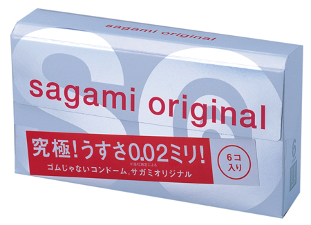 Ультратонкие презервативы Sagami Original - 6 шт. - Sagami - купить с доставкой в Черкесске