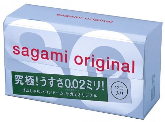 Ультратонкие презервативы Sagami Original - 12 шт. - Sagami - купить с доставкой в Черкесске
