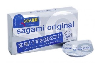Ультратонкие презервативы Sagami Original QUICK - 6 шт. - Sagami - купить с доставкой в Черкесске